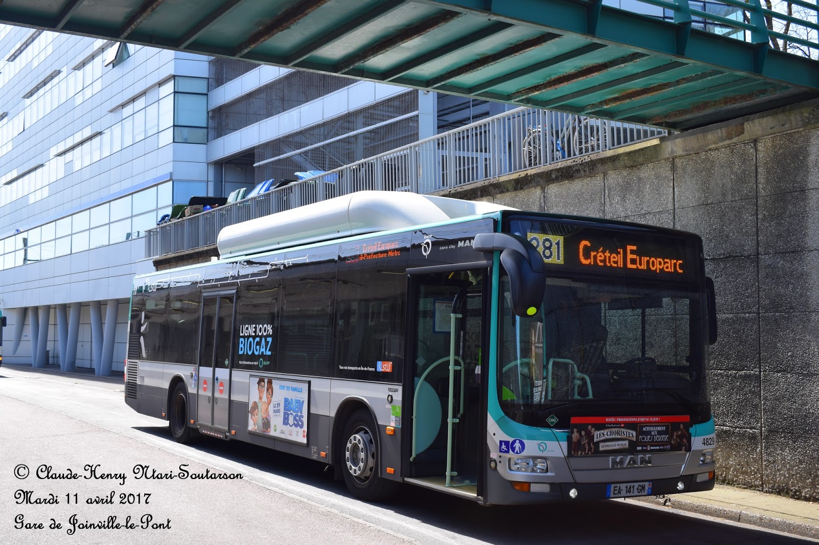 La ligne de bus RATP 281