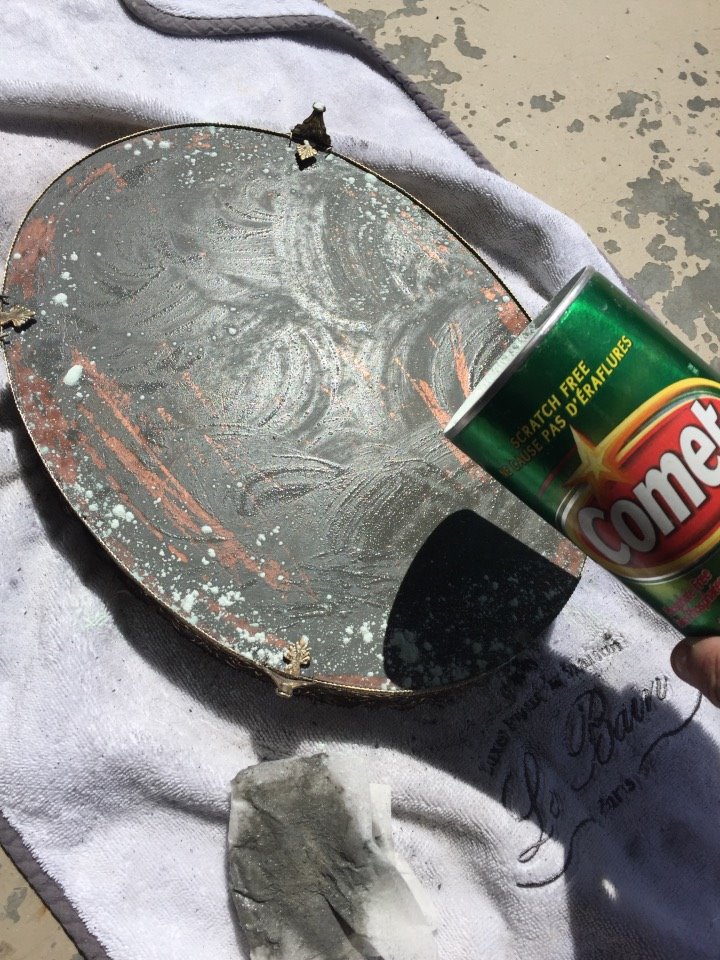 MuchoCrafts DIY DECOUPAGED MIRROR TUTORIAL