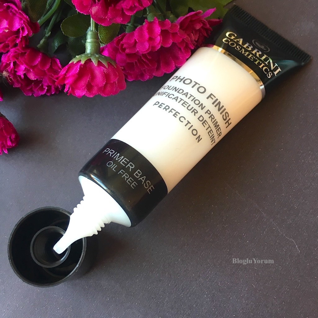 GABRiNi PHOTO FiNiSH FOUNDATiON PRiMER İNCELEMESİblogluYORUM Gökçe