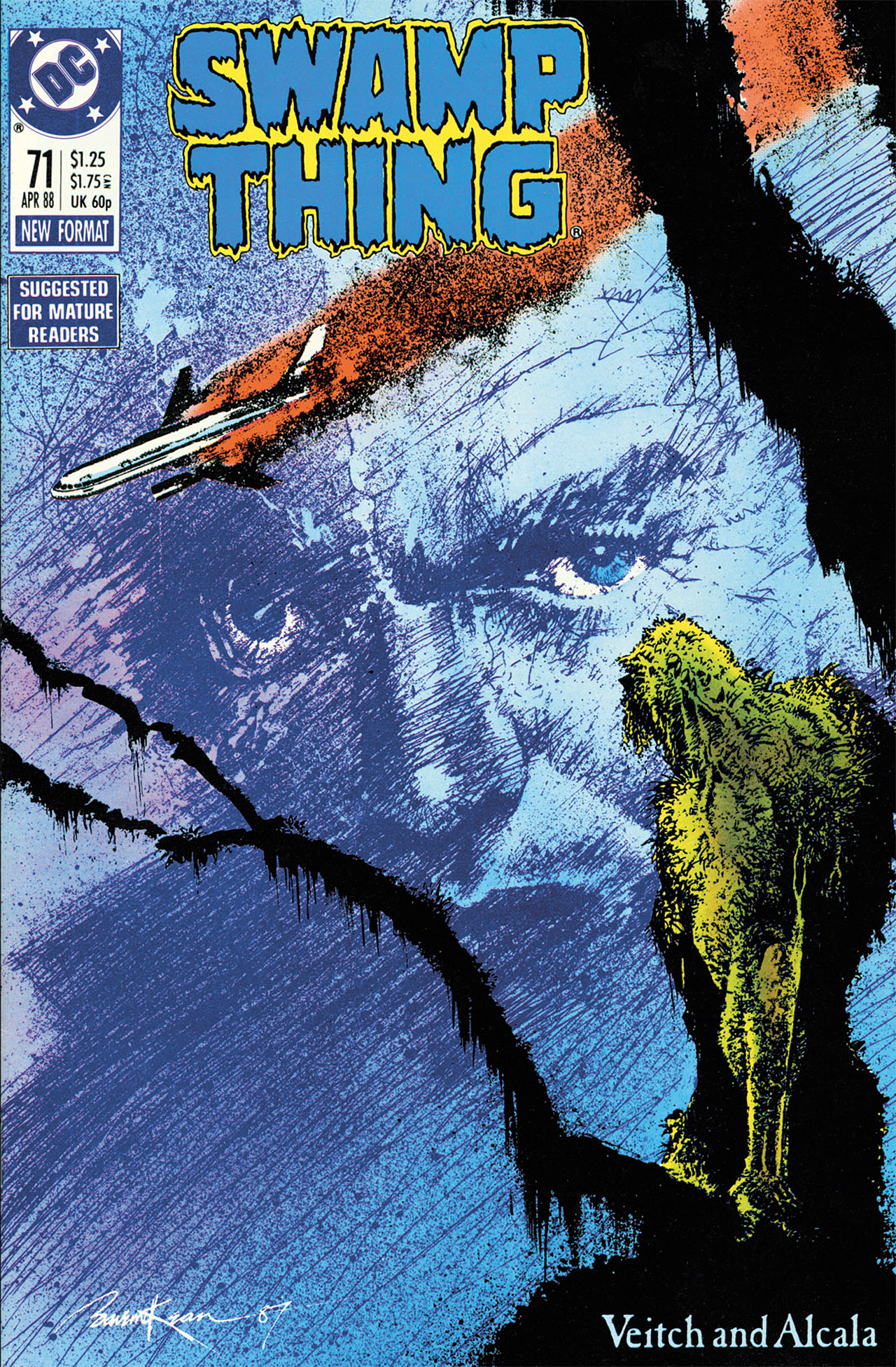 Read online Swamp Thing (1982) comic -  Issue #71 - 1