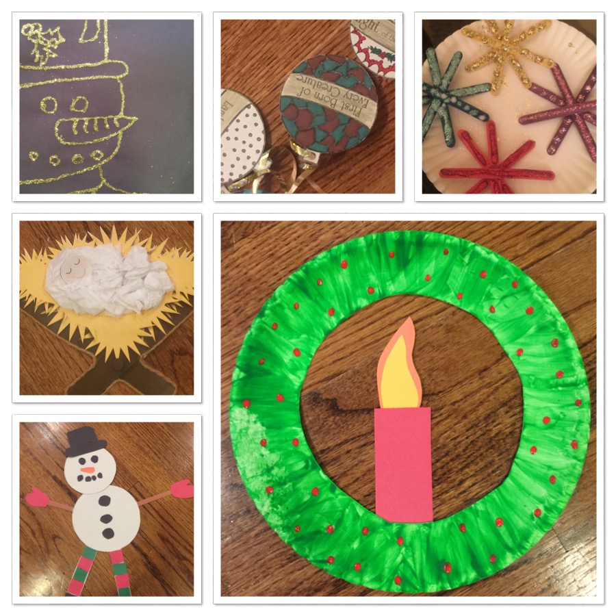 Homeschool Happenings: Christmas Crafts ~ 12 Days of Christmas