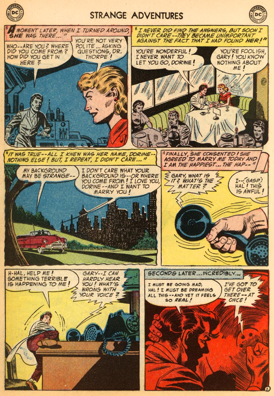 Read online Strange Adventures (1950) comic -  Issue #41 - 22