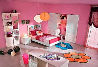 Dormitorios color rosa para niñas linda habitación rosa de niña