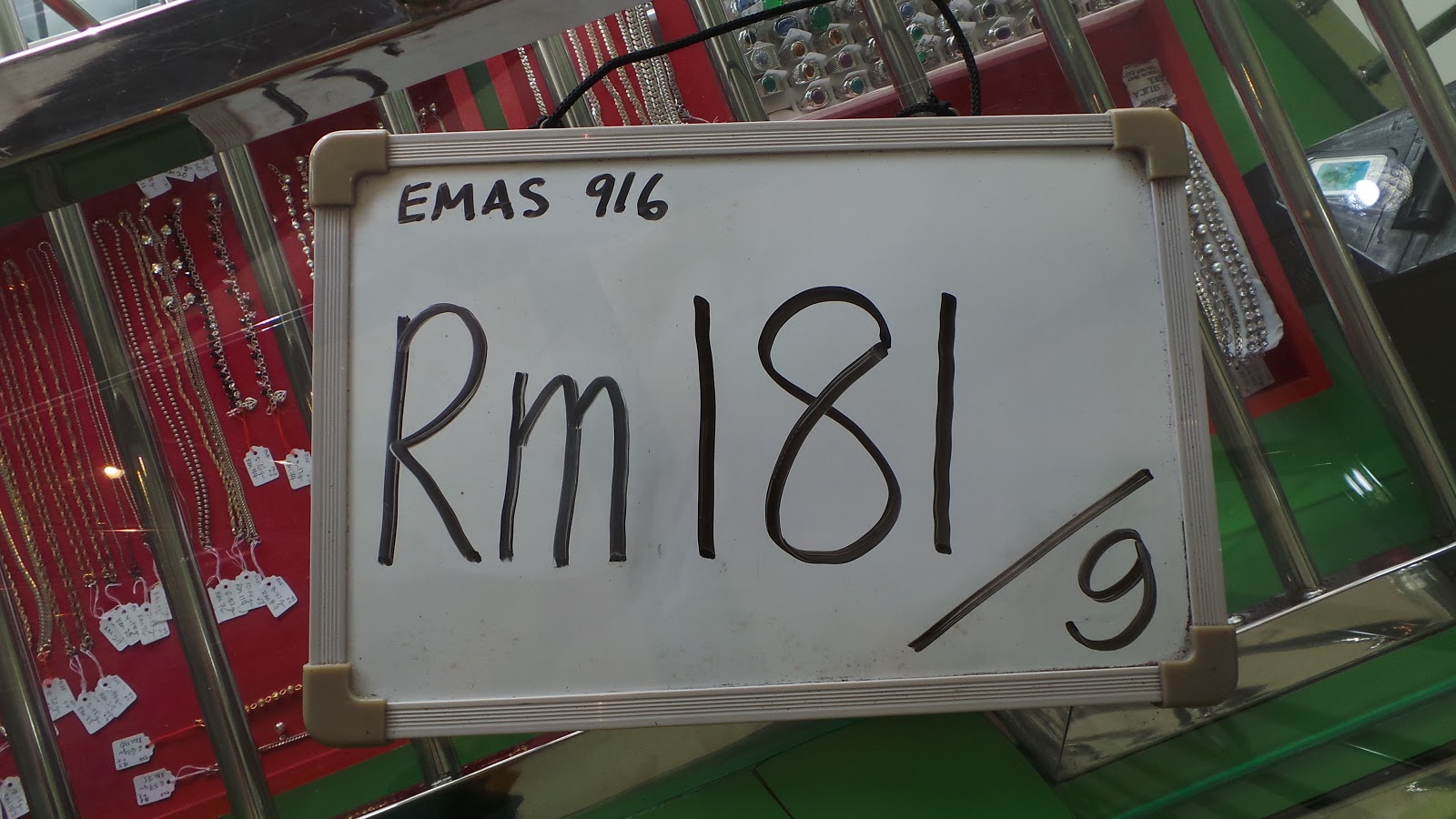 Harga Emas 916 Terkini Semasa Hari Ini 13 April 2017 