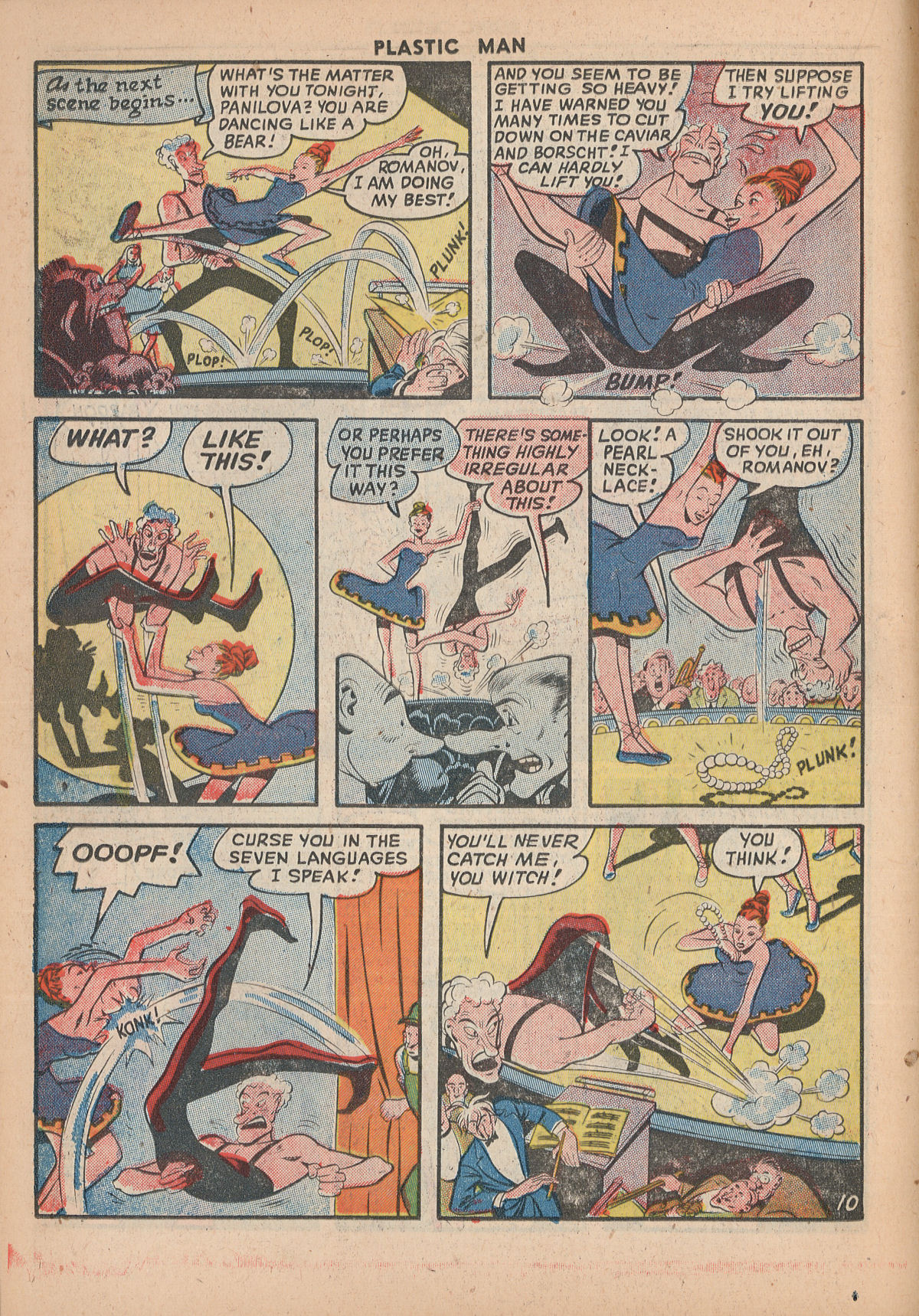 Read online Plastic Man (1943) comic -  Issue #15 - 24