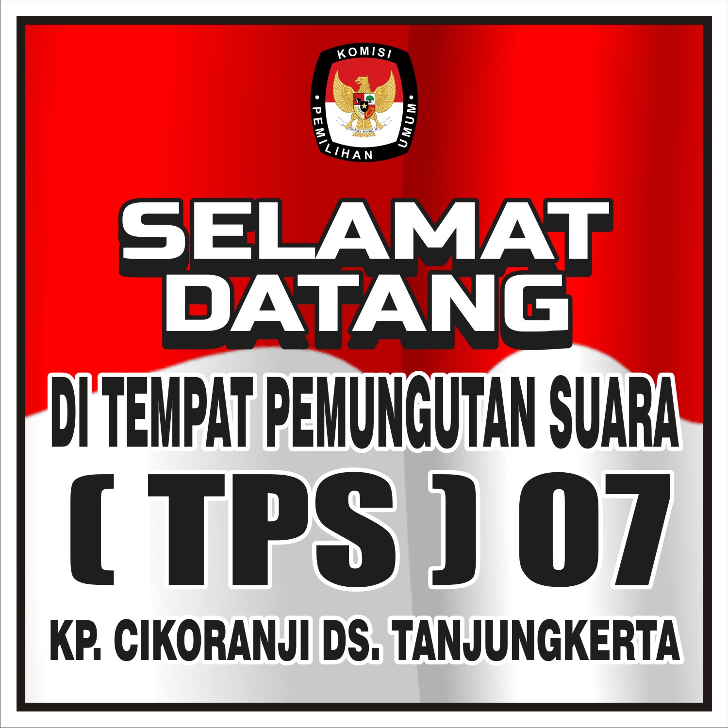 Download Contoh Spanduk Selamat Datang Di Tps Format Cdr