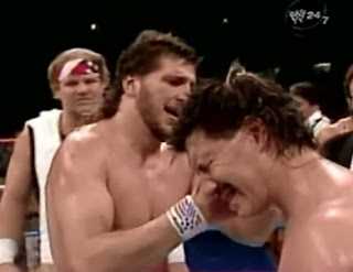 AAA When World's Collide 1994 - Art Barr cuts Eddie Guerrero's hair