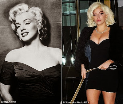Lady Gaga channels in her Marilyn Moment
