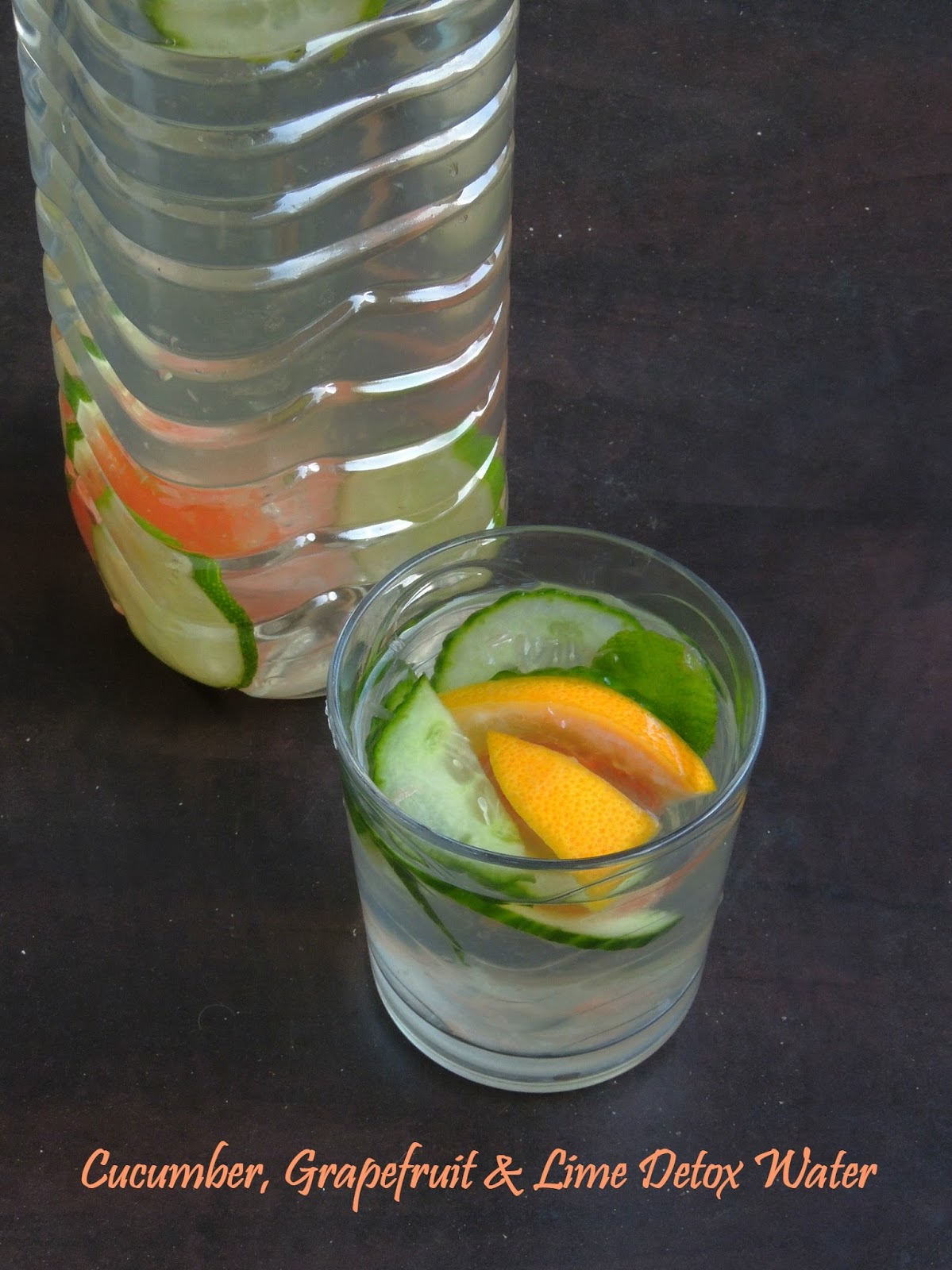 Cucumber, Grapefruit & Lime Detox Water Cook N Click