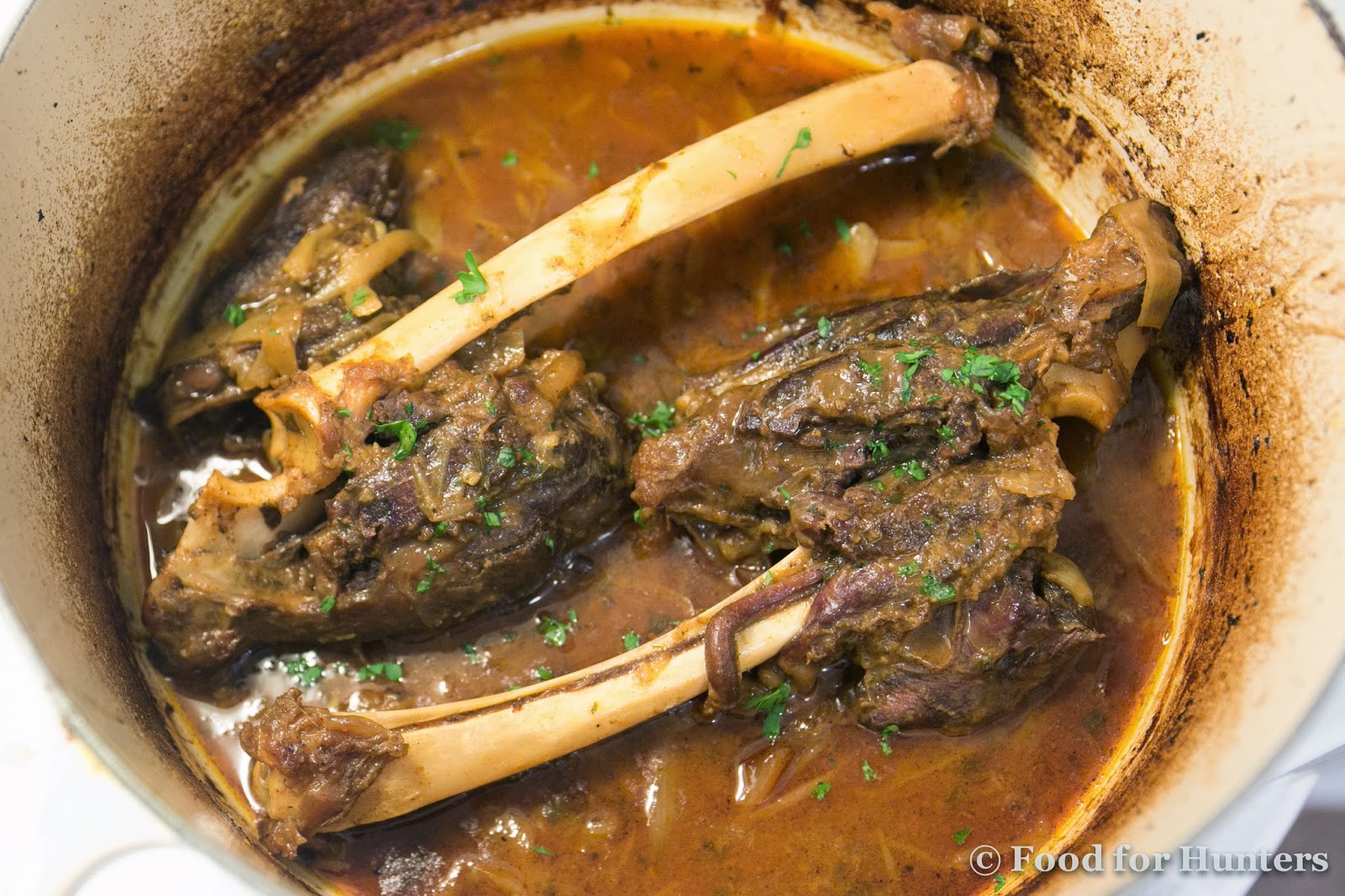 Persian Venison Shank with Saffron