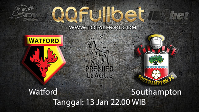 PREDIKSIBOLA - PREDIKSI TARUHAN BOLA WATFORD VS SOUTHAMPTON 13 JANUARI 2018 ( ENGLISH PREMIER LEAGUE )