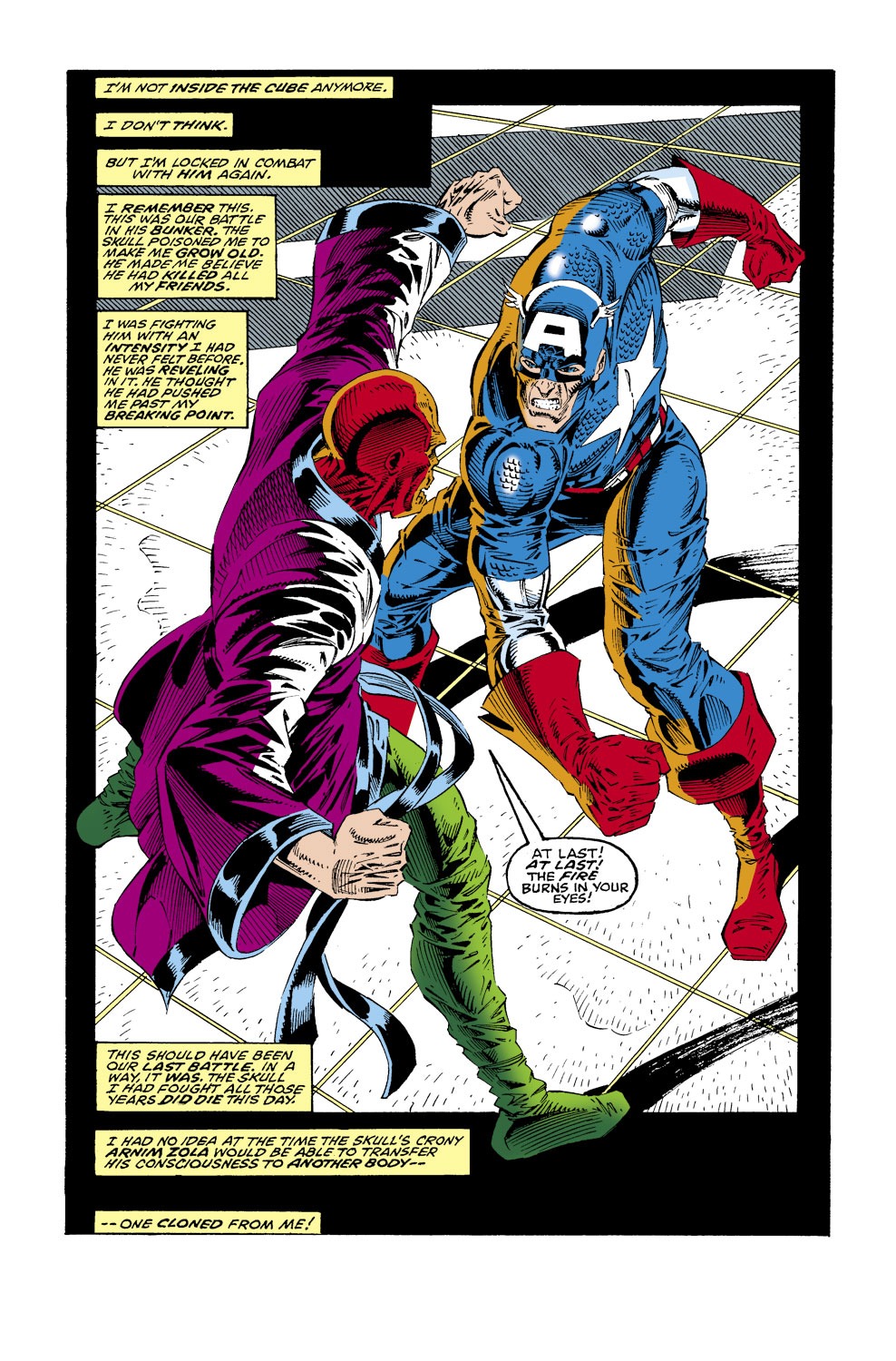 Read online Captain America (1968) comic -  Issue #437 - 16