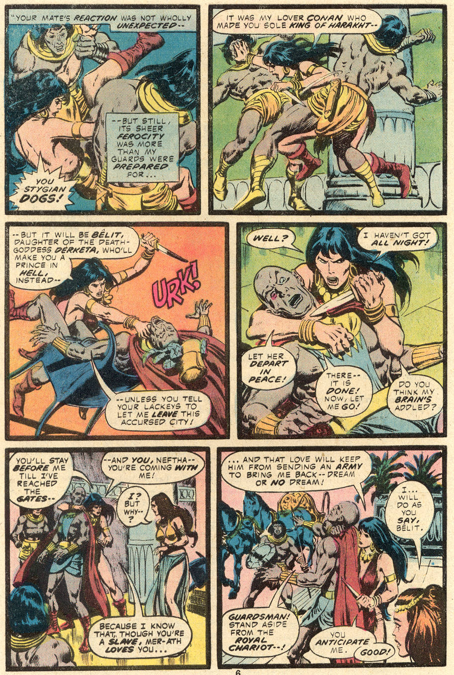 Read online Conan the Barbarian (1970) comic -  Issue #84 - 5