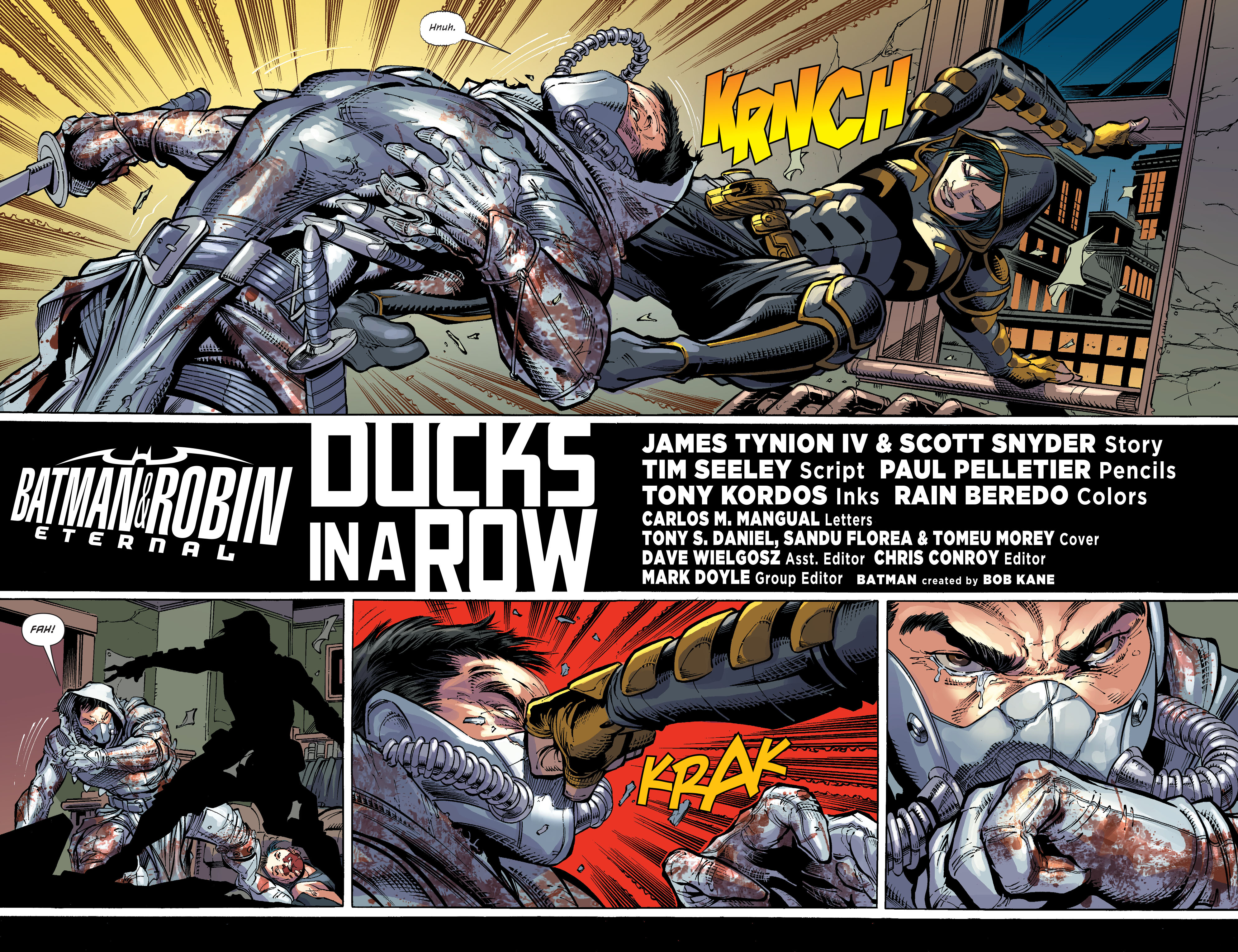 Read online Batman & Robin Eternal comic -  Issue #2 - 4