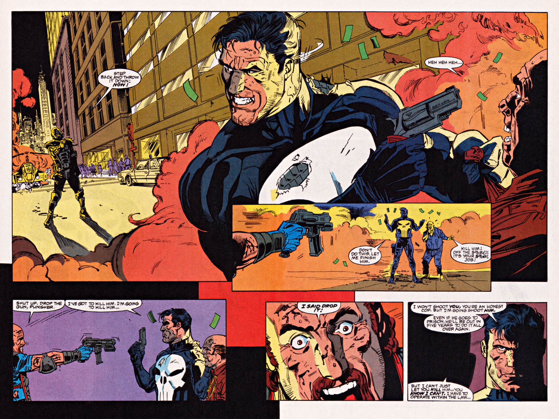 Read online The Punisher (1987) comic -  Issue #75 - Police Action - 23