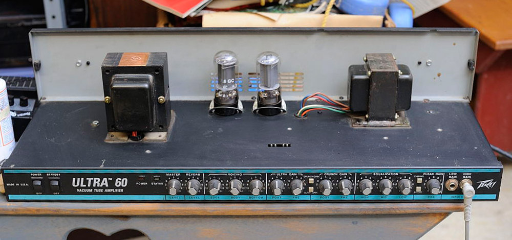Redplate City: Resurrecting a Peavey Ultra 60, Part 1