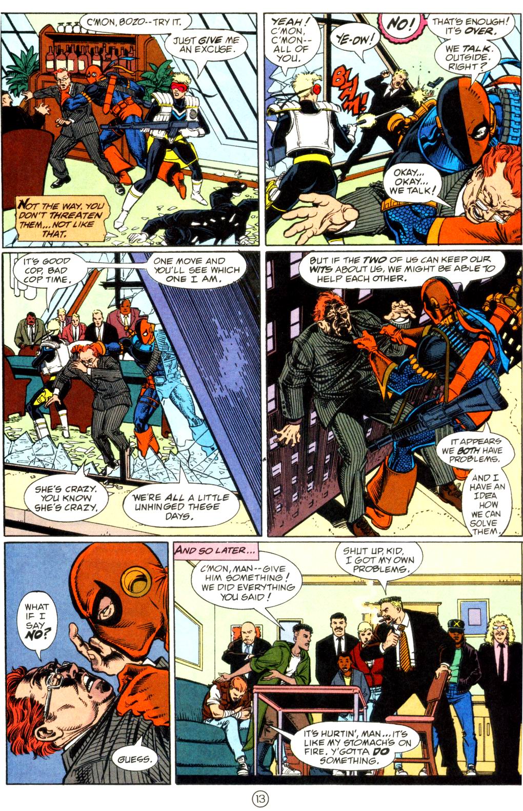 Read online Deathstroke (1991) comic -  Issue #11 - 14