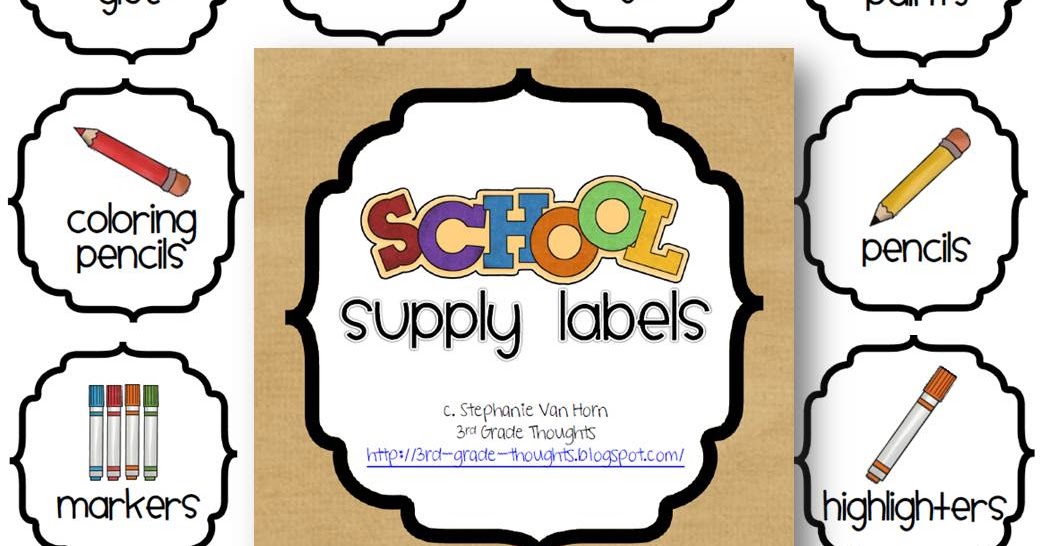 Sharpened Pencil Label