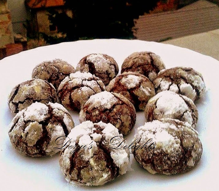 Fursecuri Trufe (Chocolate crinkles)