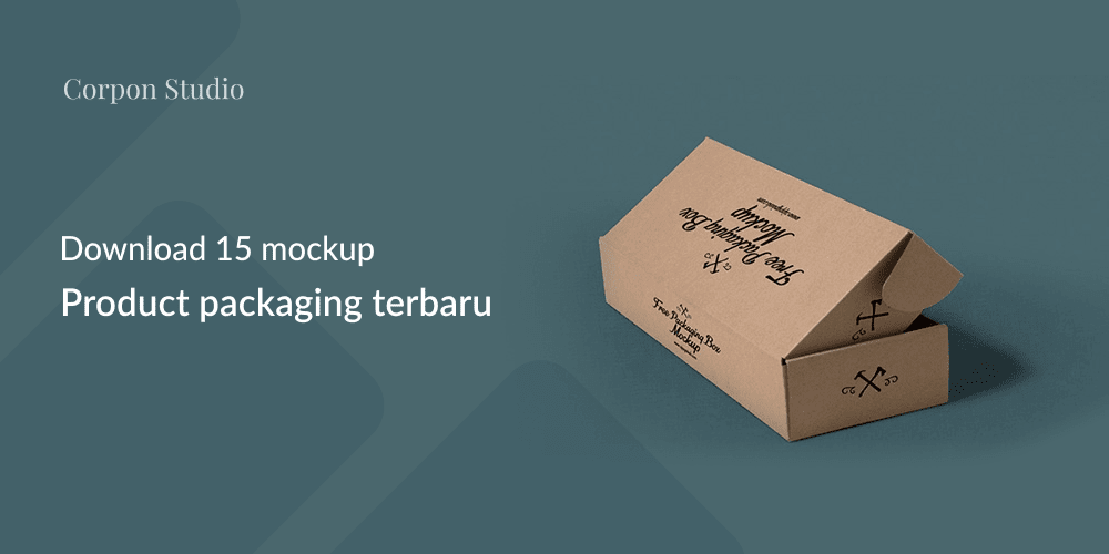 Download Packaging Mockup PSD Terbaru Gratis