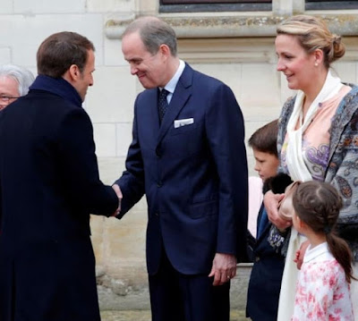 Eurohistory The Count Of Paris Receives The French And Italian Presidents At Amboise