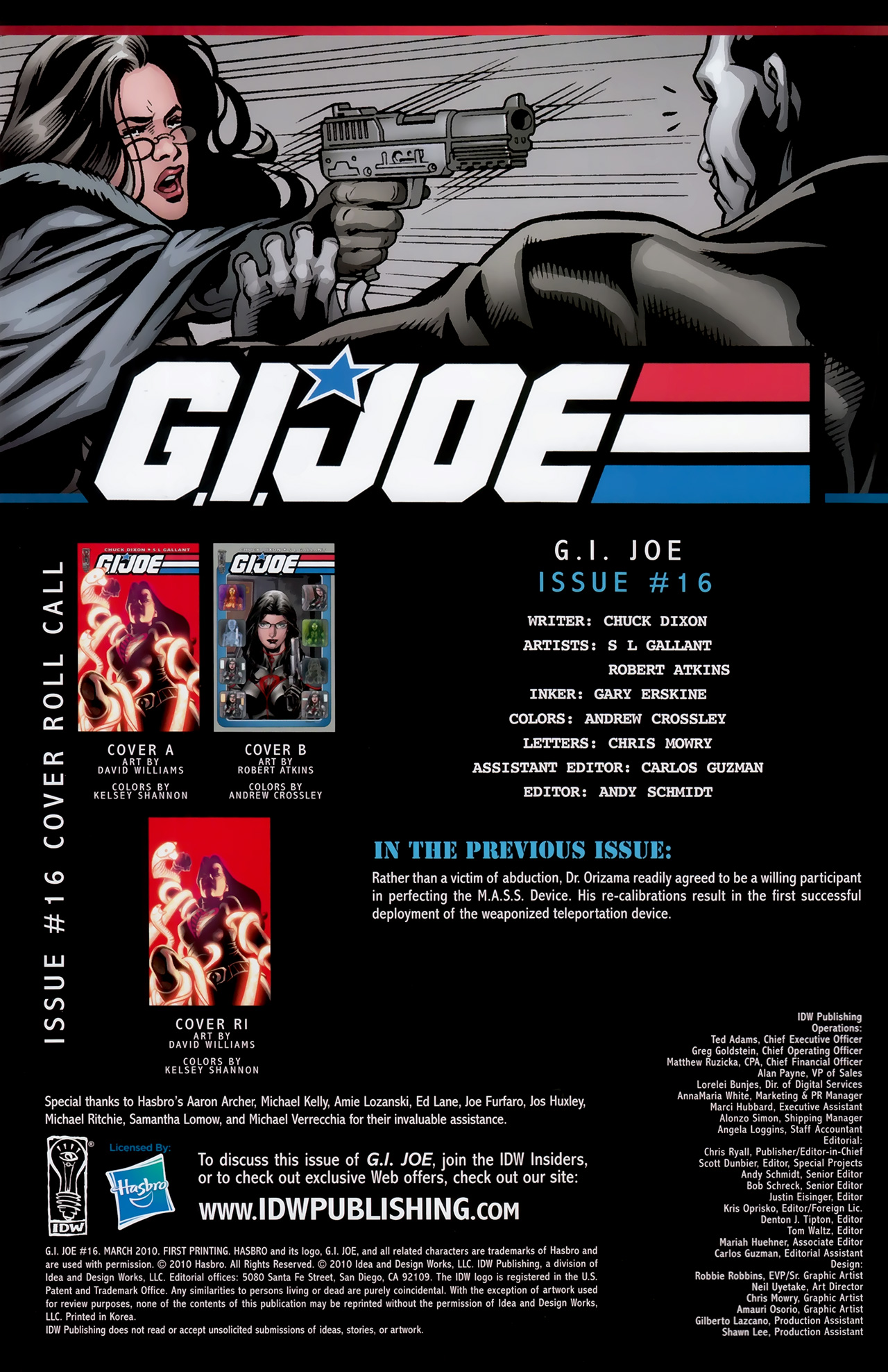 Read online G.I. Joe (2008) comic -  Issue #16 - 3