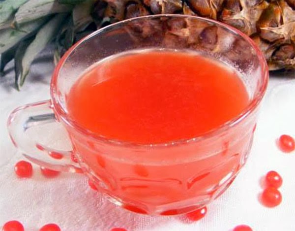 Red Hot Christmas Punch: A classic non-alcoholic Christmas punch made with mixed fruit juice and red hot candies cooked in a crockpot
