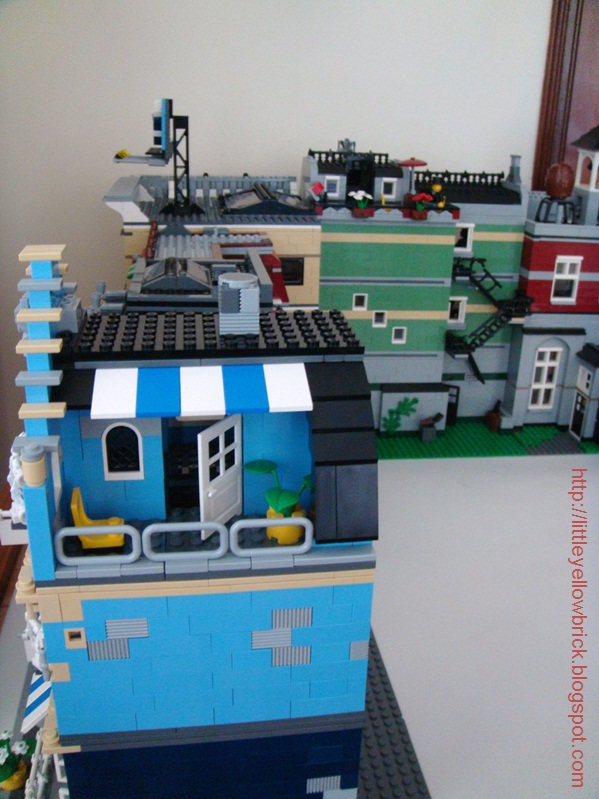 complete lego modular town