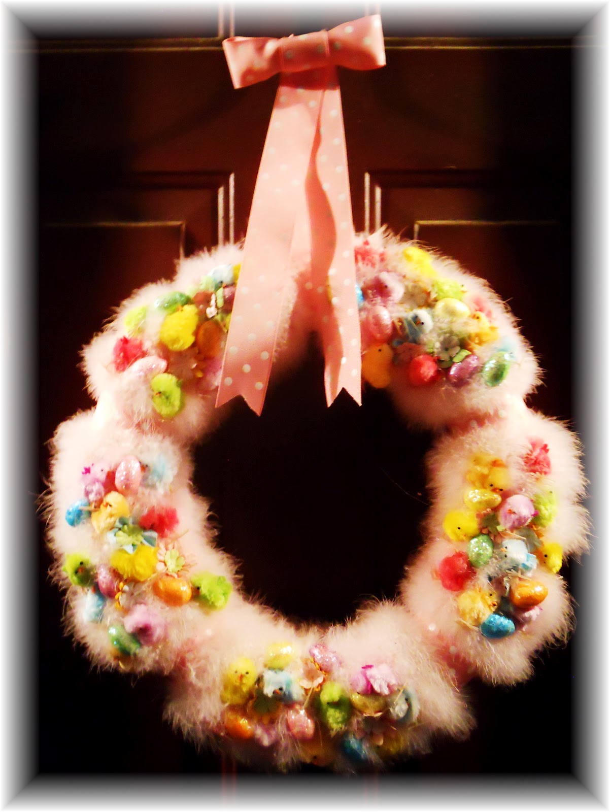 Bubbles of Joy Pink Saturday Easter Decor