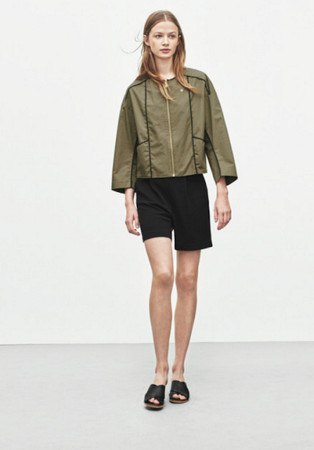 Cotton Zip Jacket by Filippa K