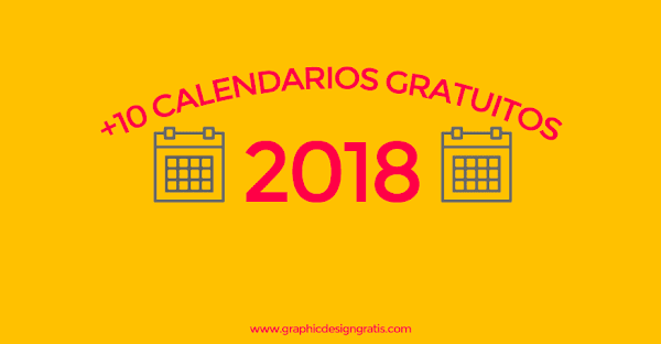 +10 calendarios 2018-2019 para imprimir gratis +10 calendarios 2018-2019 para imprimir gratis