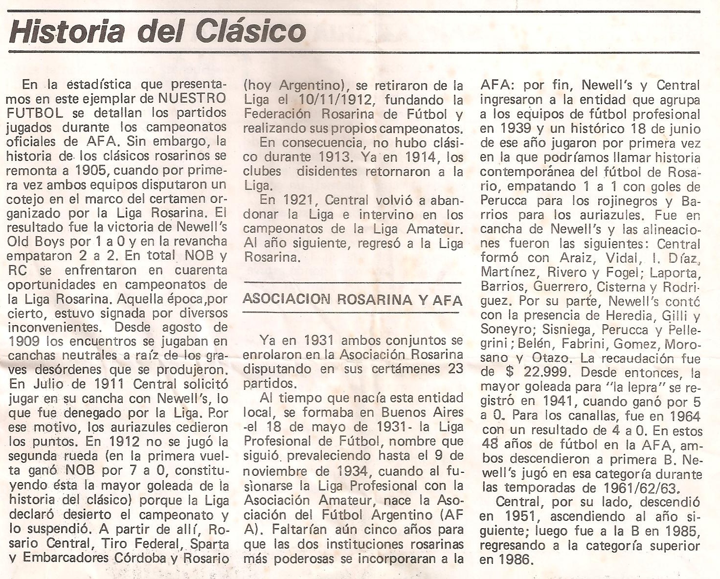Historia del mas Popular Campeonato de Primera División 198687 (2ª