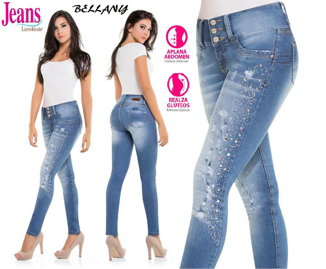 MAGIC JEANS LEVANTA COLA Y Ropa Colombiana
