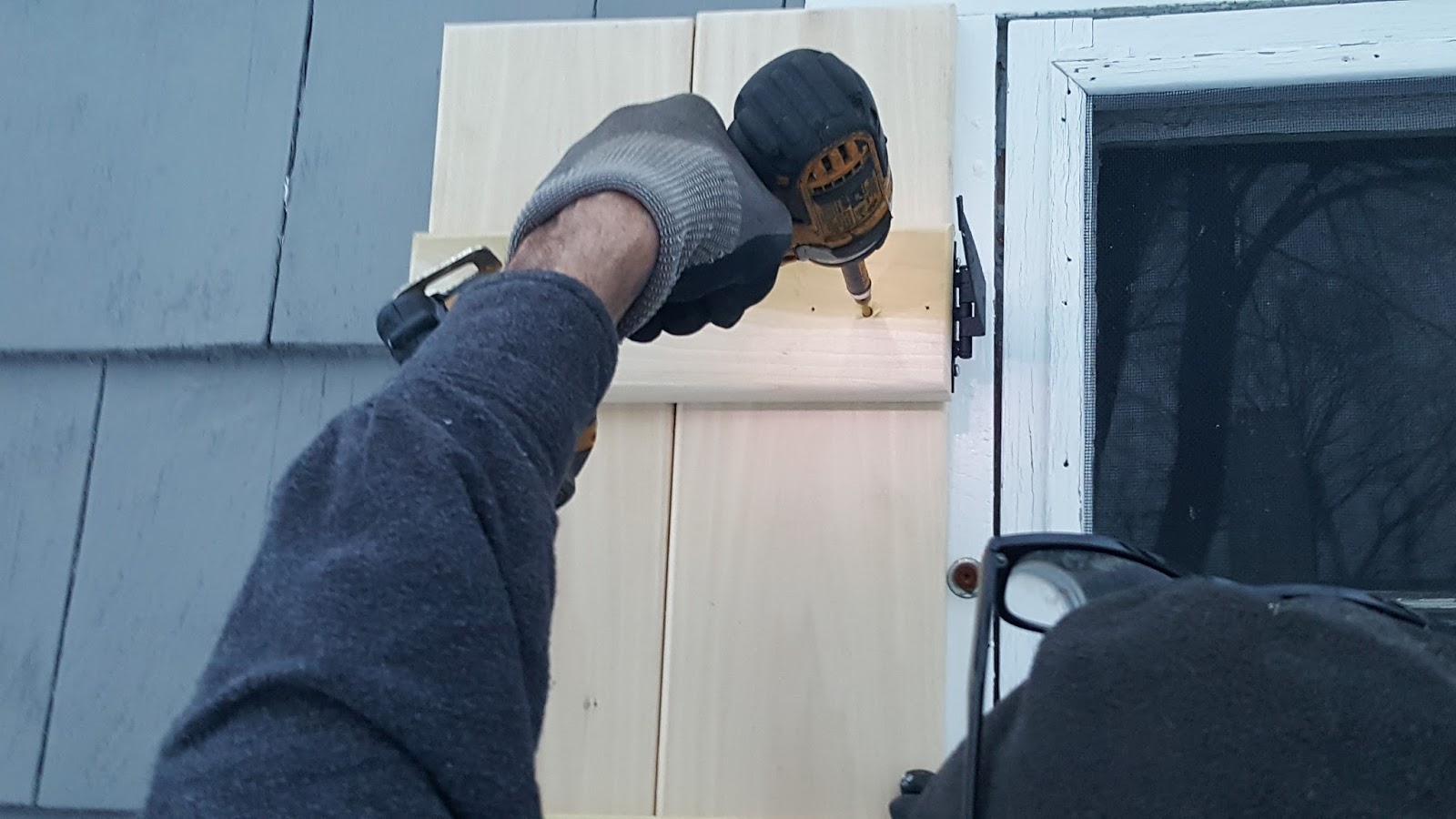 Gear Acres at Top of the Hill Board and Batten Shutter Tutorial Part 4