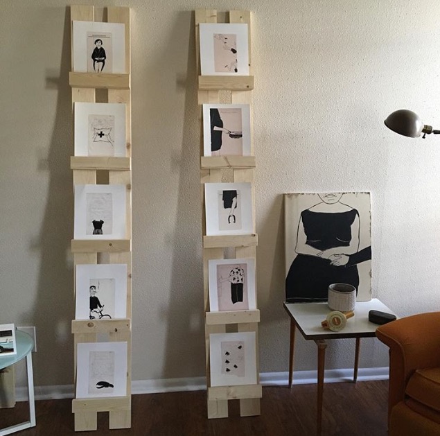 DIY Display Shelves Poppytalk