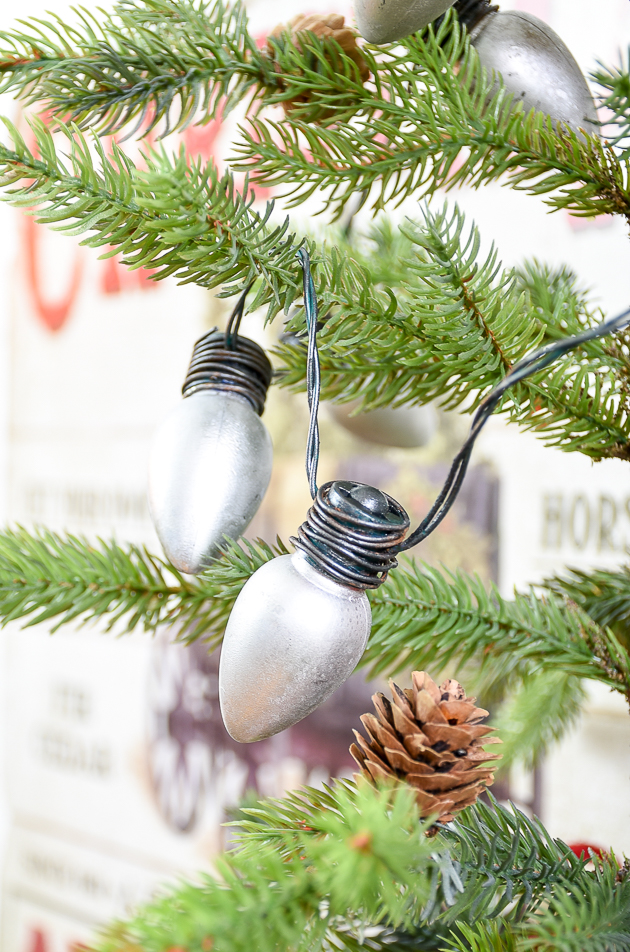 Dollar Tree, christmas bulbs, vintage, christmas lights, holiday