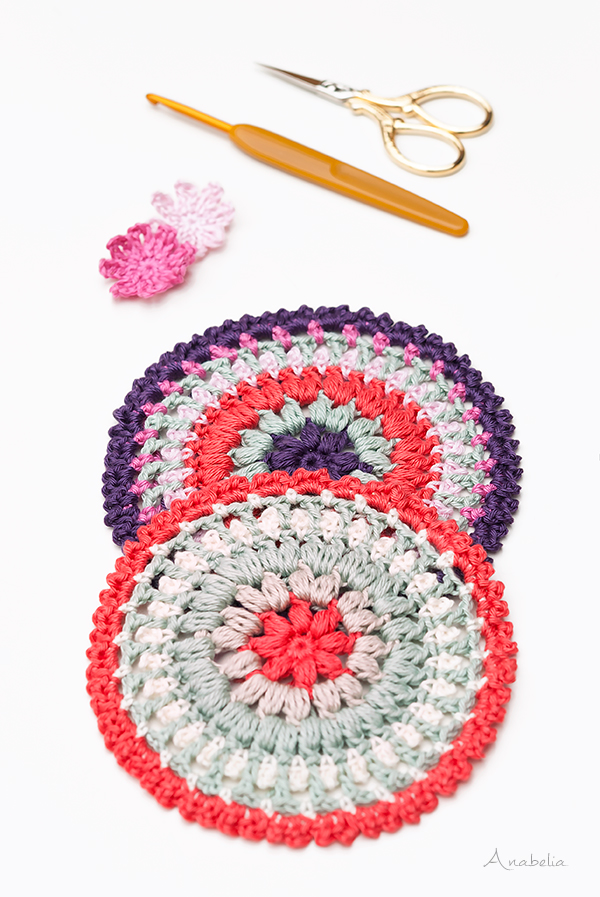 Crochet mini mandalas plus an enjoyable yarn surprise