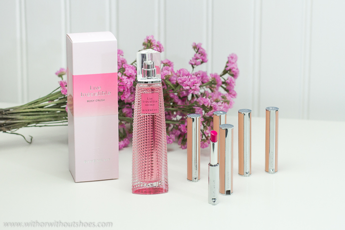 I Believe in Pink la nueva colección de Givenchy Beauty Live Irrésistible Rosy Crush y Le Rose Perfecto Maquillaje perfume I Believe in Pink de Givenchy Beauty
