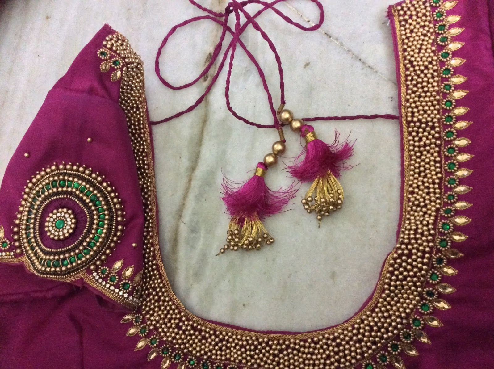 Saree Taseels Ring Beads – Sumathi