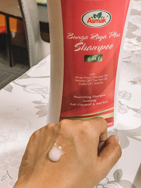 Asmak Bunga Raya Plus Shampoo 6 in 1 Cara Mudah Rawat Rambut Gugur Dengan Asmak Hair Care