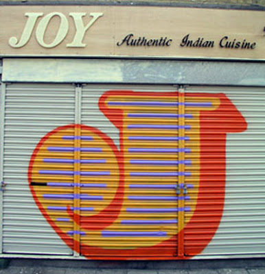 graffiti alphabet letter J