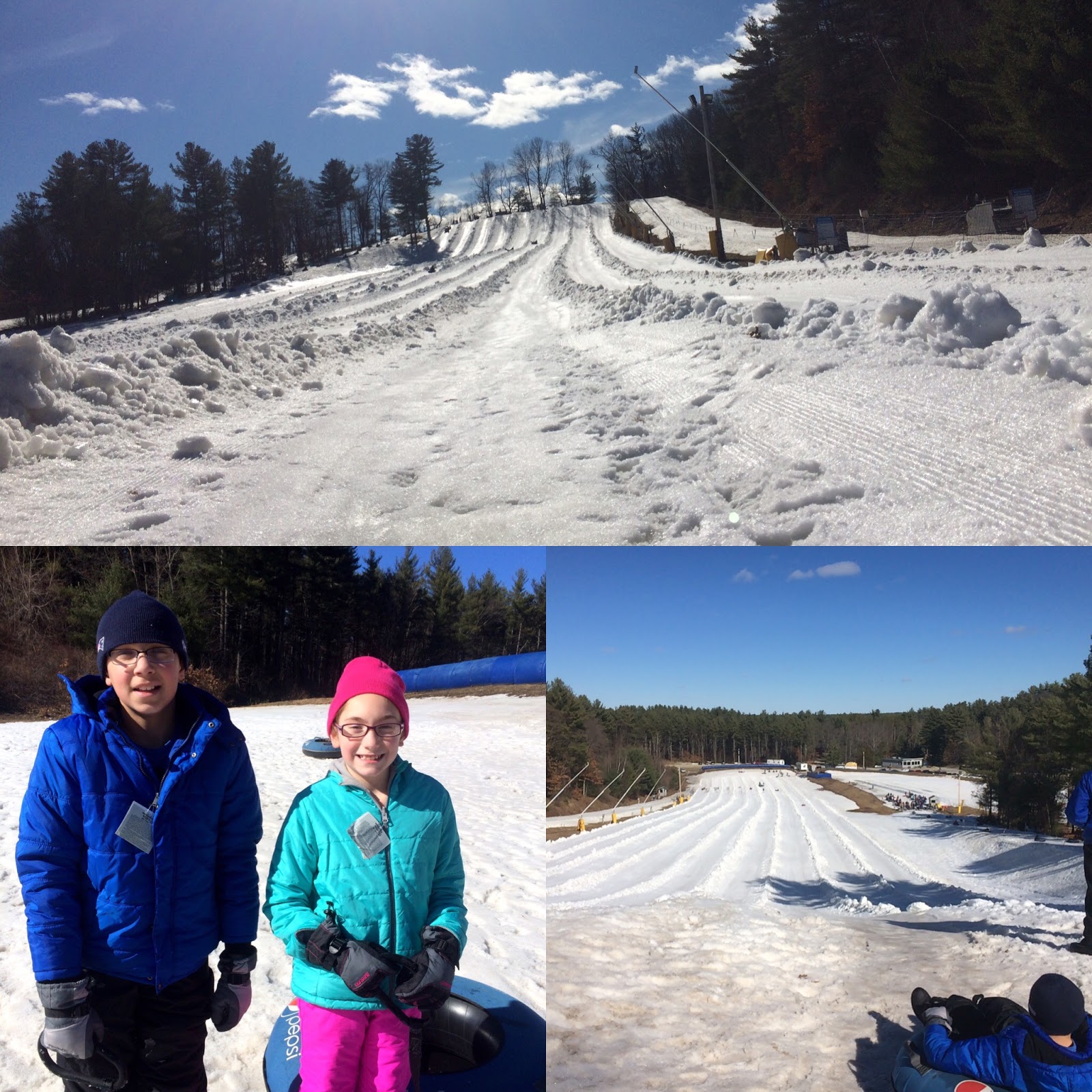 Evan and Lauren's Cool Blog 3/1/17 Tubing Fun at Nashoba Valley