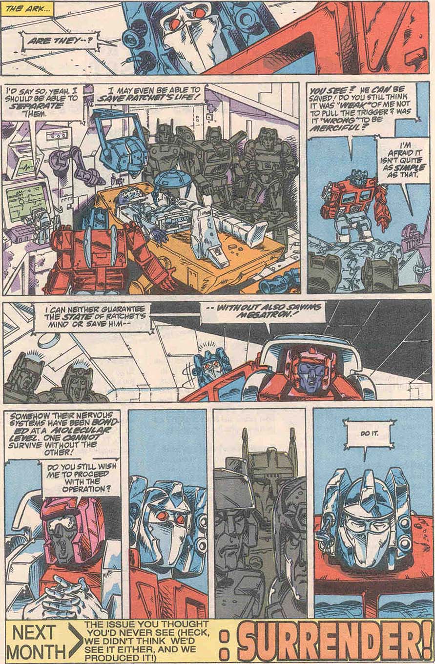 Read online The Transformers (1984) comic -  Issue #70 - 21
