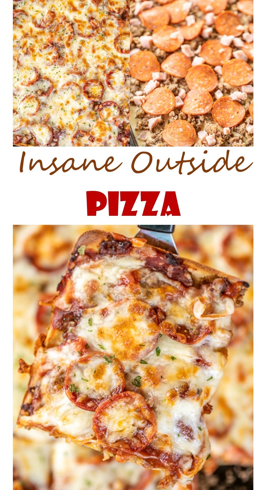 1075 Reviews: My BEST #Recipes >> Insane Outside PIZZA - ...