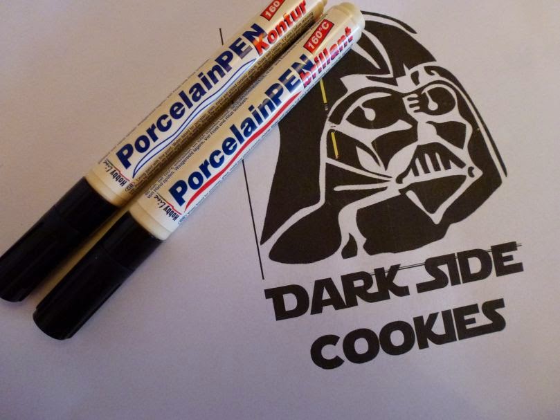 Vorlage für das Darth Vader Dark Side Cookie Jar