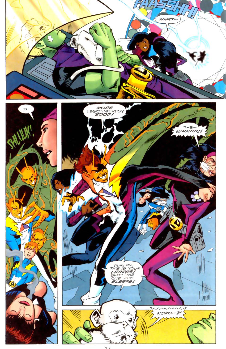 Legion of Super-Heroes (1989) 107 Page 17