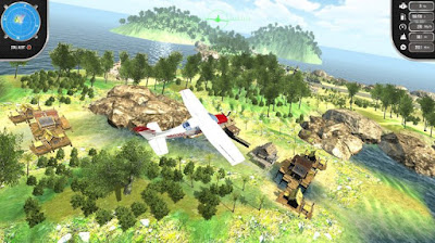 Gameplay Island Flight Simulator