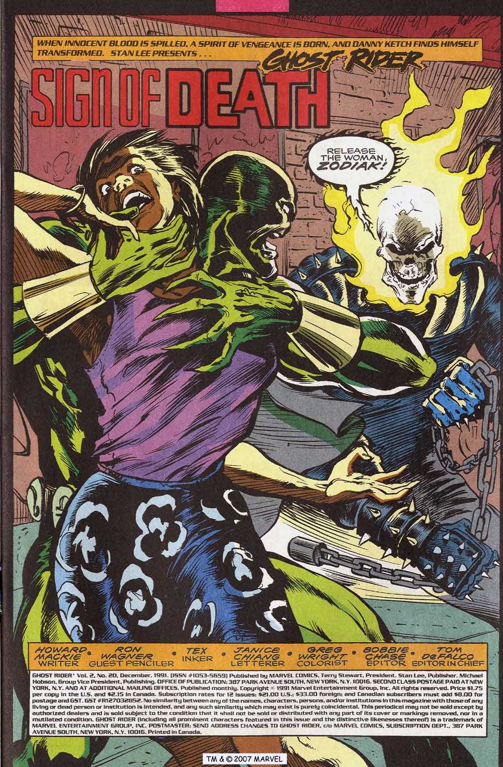 Ghost Rider (1990) Issue #20 #23 - English 3
