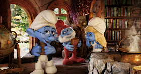 Brainy Papa Smurfette Smurfs 2 animatedfilmreviews.filminspector.com