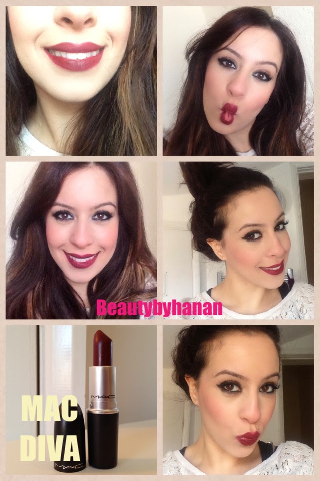 MAC Lipstick in DIVA Beauty Hanan